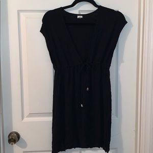 Black merona swimsuit cover up medium